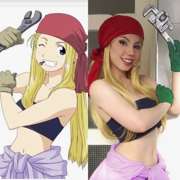 Maria Knows The Secret Of Great Cosplay!