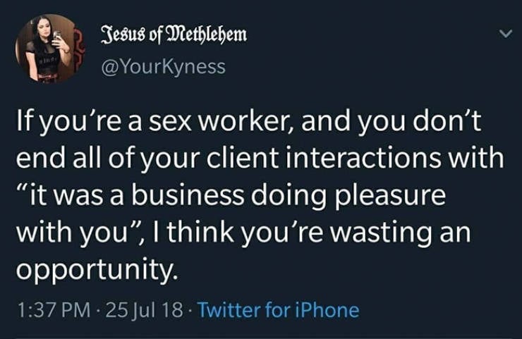 Sex Worker Memes Are Something Special…