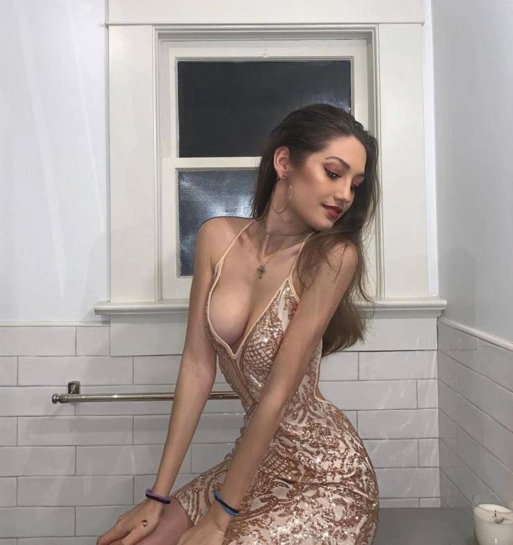 Oh My, Those Tight Dresses