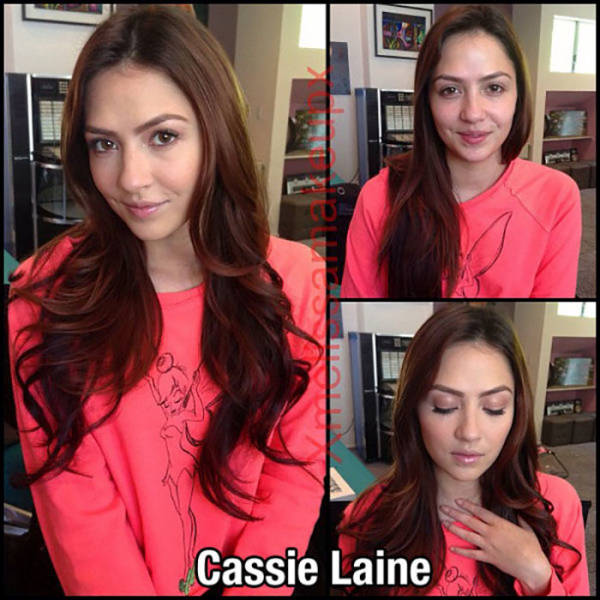 Adult Movie Stars With And Without Makeup