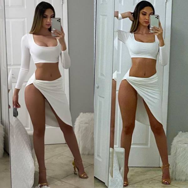 Oh My, Those Tight Dresses