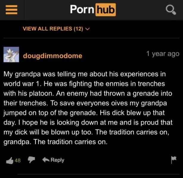 “Pornhub” Comment Section Is Something Special…