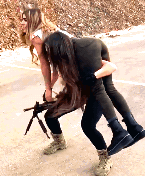 girls and their big guns 30 gifs 5.html - 1 HD GIF | Premium Gallery 2021