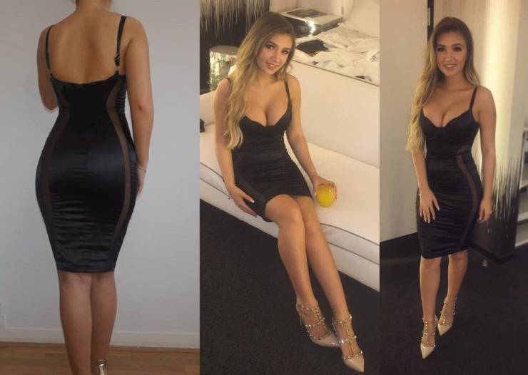 Oh My, Those Tight Dresses