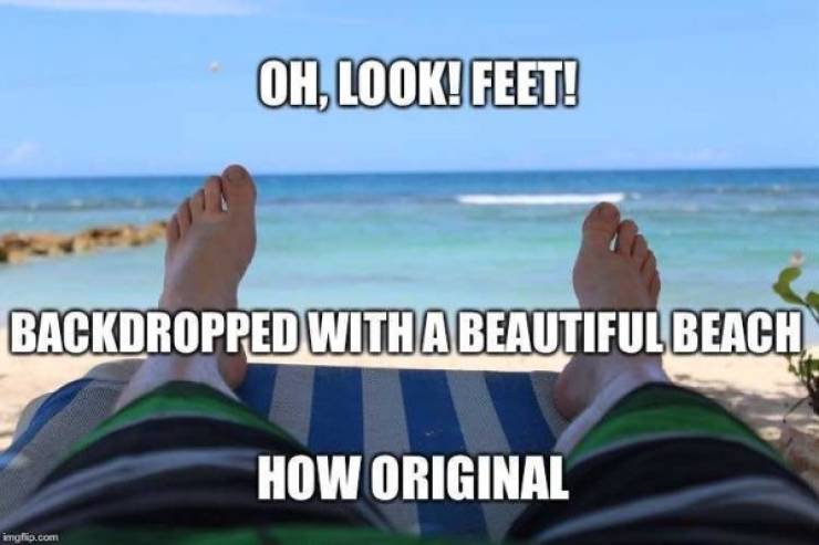 These Beach Memes Are Kinda Hot!