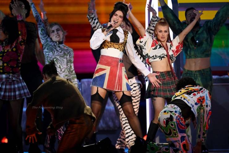Dua Lipa At “Brit Awards”