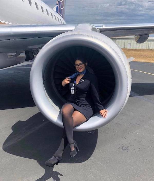 Let’s Take Off With These Hot Flight Attendants!