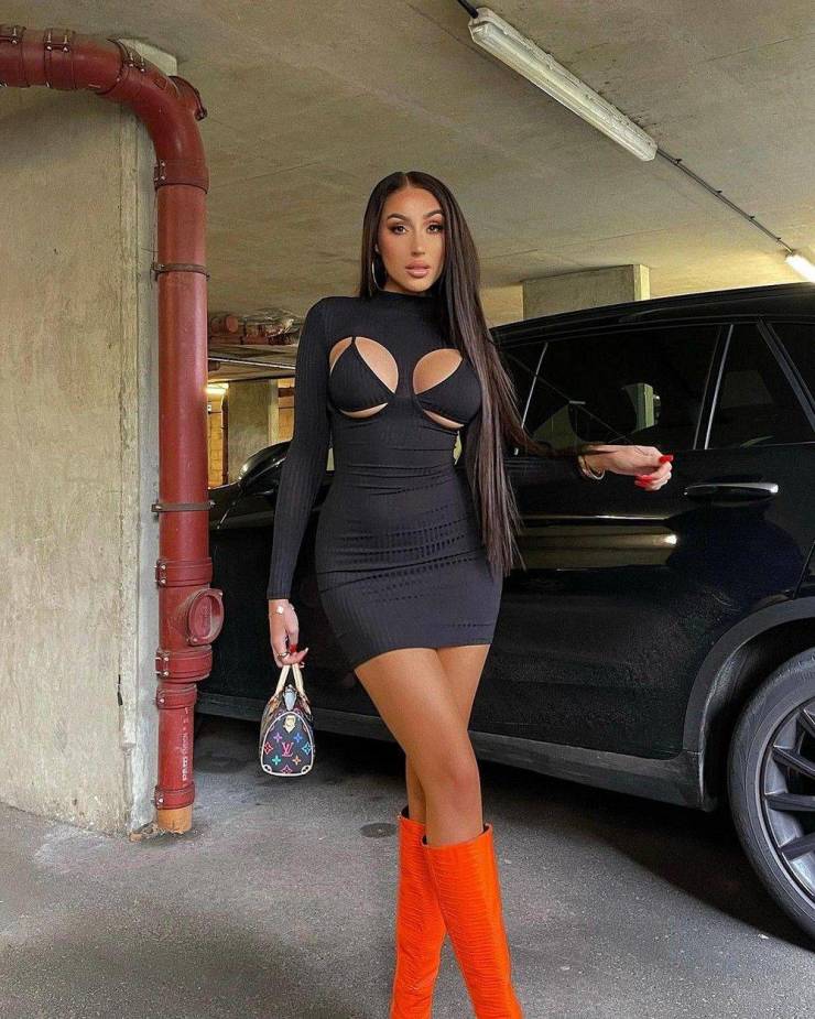 Oh My, Those Tight Dresses