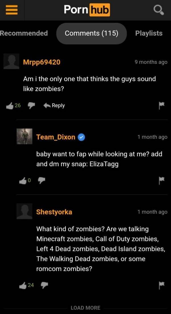 “Pornhub” Comment Section Can’t Be Understood…