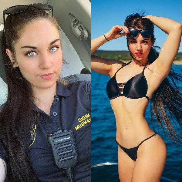 Military Girls Who Don’t Need Their Uniforms!