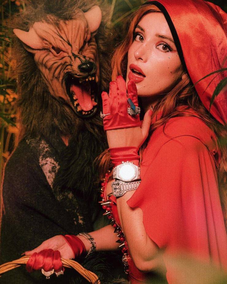 Bella Thorne As Sexy Little Red Riding Hood