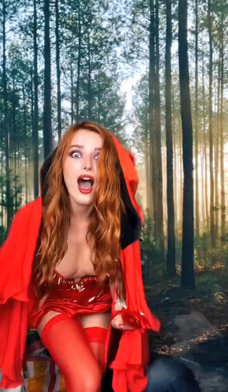 Bella Thorne As Sexy Little Red Riding Hood