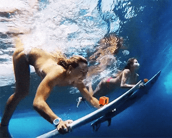 Surfer Girls: View From Behind