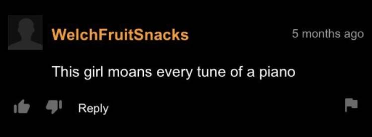 “PornHub” Comments Are Very Special…