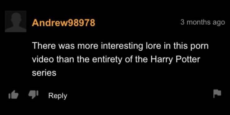 “PornHub” Comments Are Very Special…