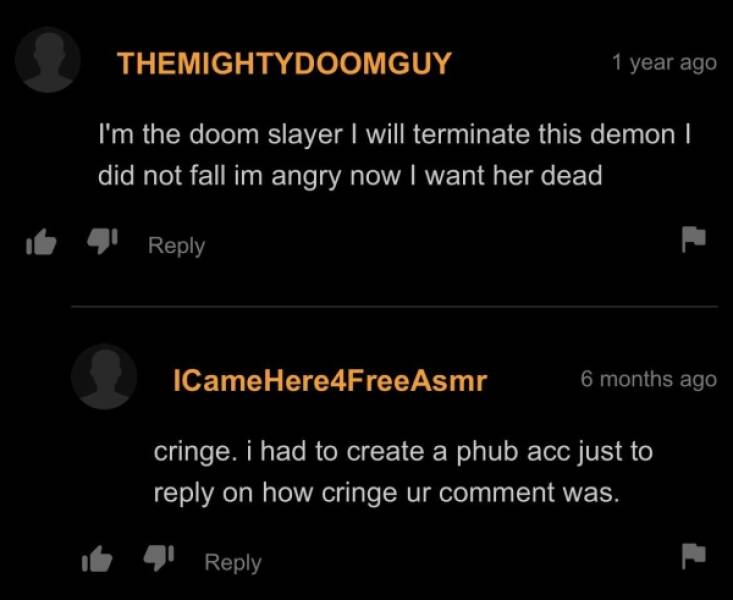 “Pornhub” Comment Section Is… Very Special