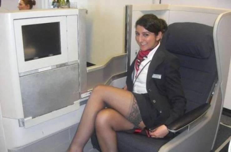 Wanna Fly With These Sexy Flight Attendants?