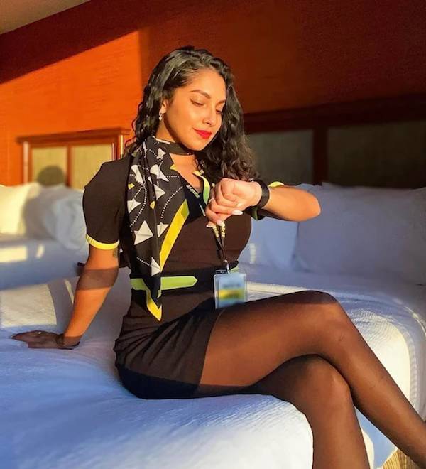Wanna Fly With These Sexy Flight Attendants?