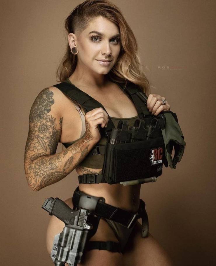 Guns And Girls: A Powerful Combination