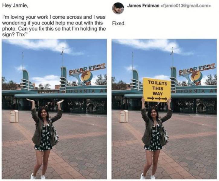 The King Of Photoshop Trolling Strikes Again