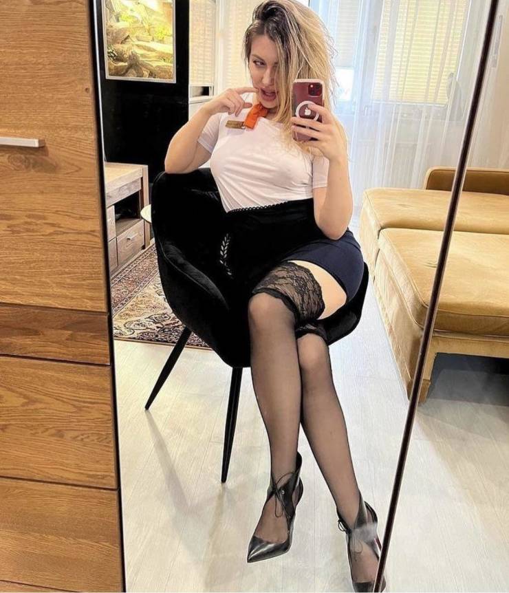 Sexy Flight Attendants With And Without Their Uniforms