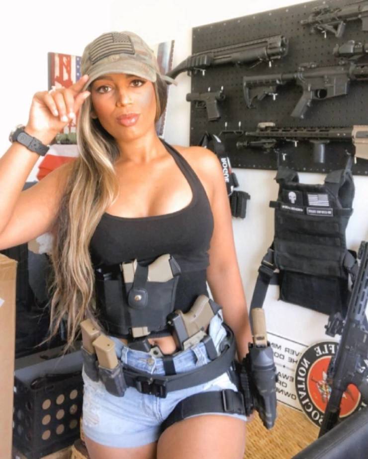 Guns And Girls: A Powerful Combination