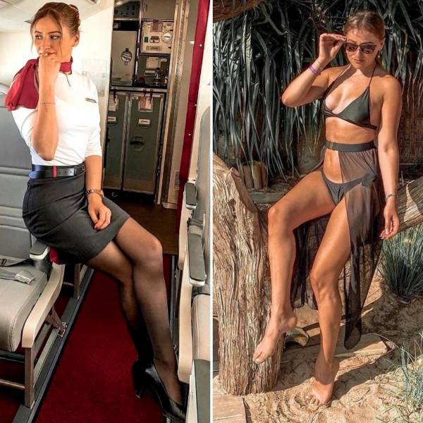 Flight Attendants Share Their Sexy Pics