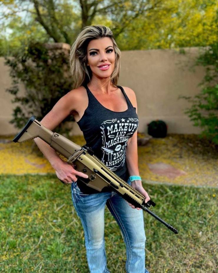Guns And Girls: A Powerful Combination
