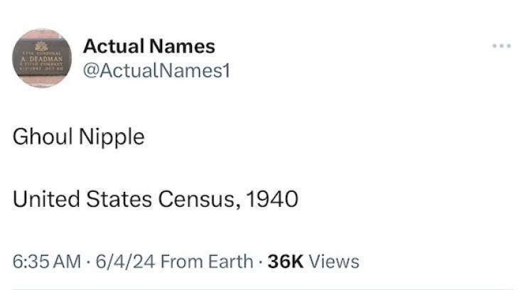 unbelievably real names cursed or blessed 41 pics 4.html - 41 HD Photos | Premium Gallery 2024