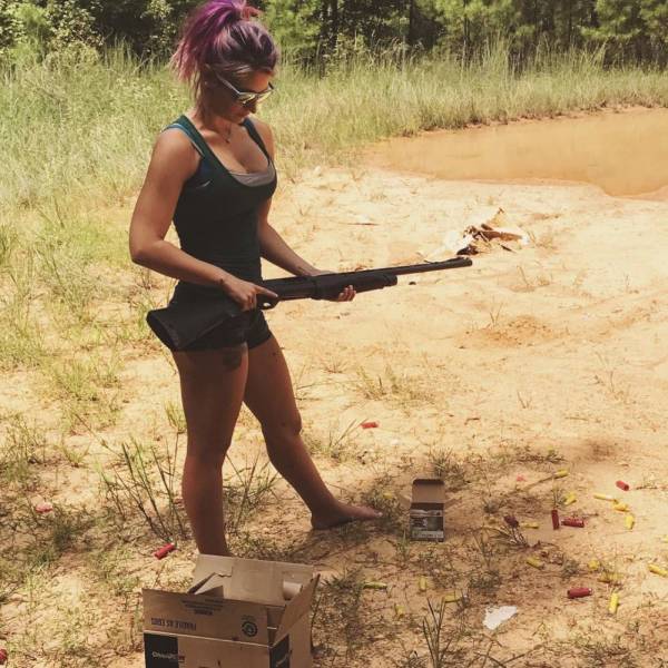 Guns And Girls: A Powerful Combination