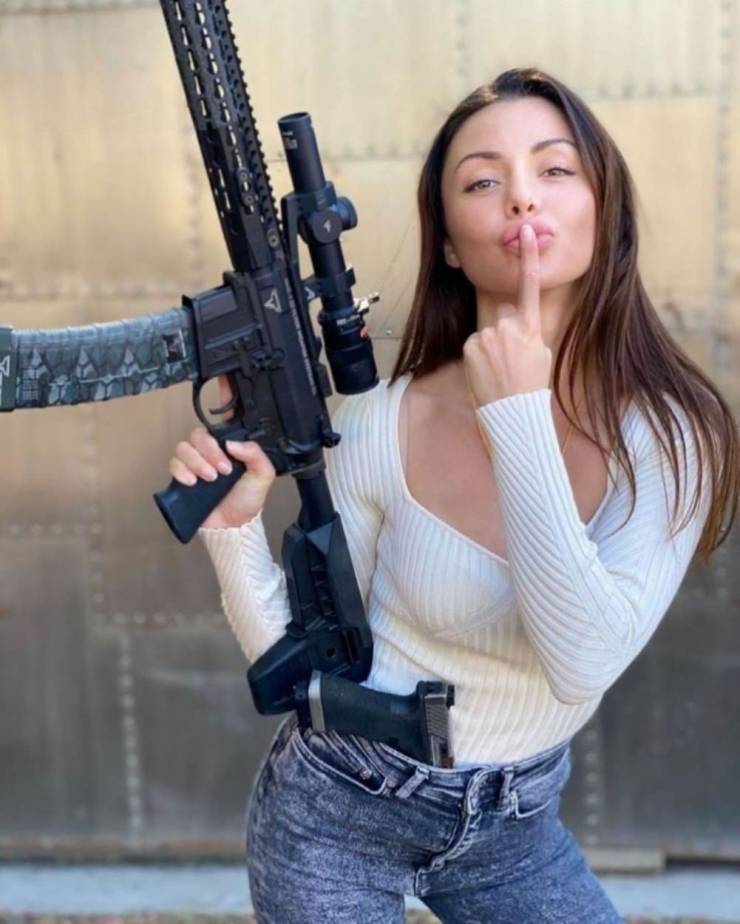 Guns And Girls: A Powerful Combination
