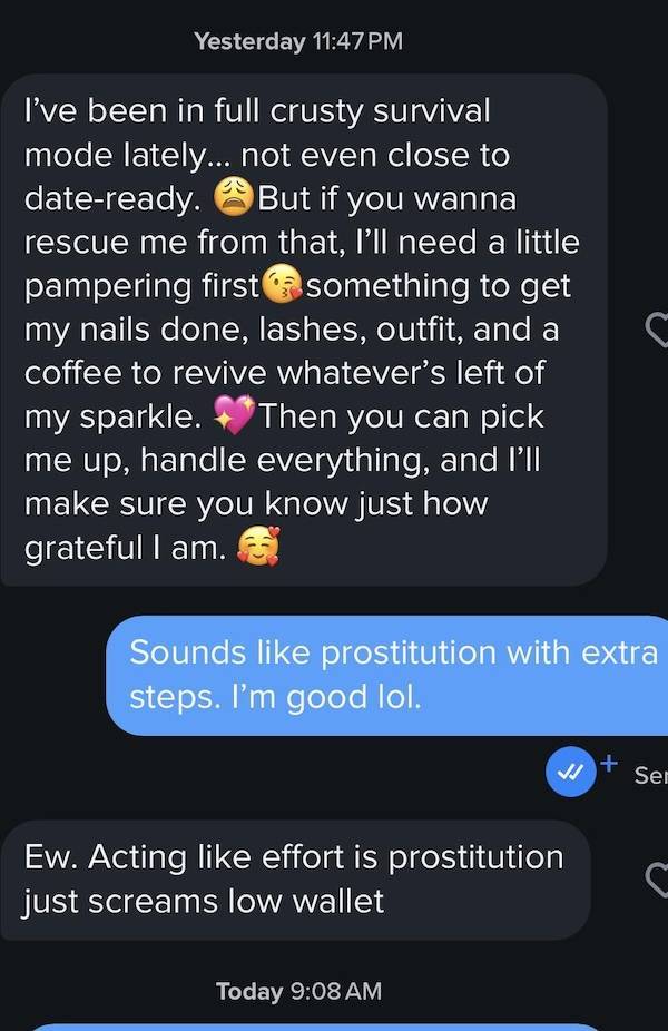 Modern Romance, Swipe by Swipe Disaster