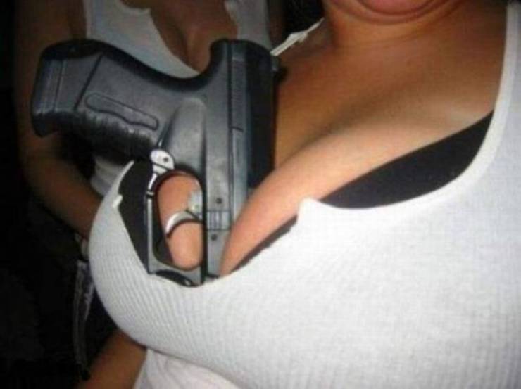 Guns And Girls: A Powerful Combination