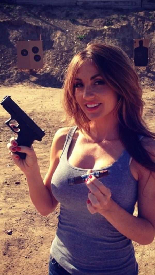 Guns And Girls: A Powerful Combination