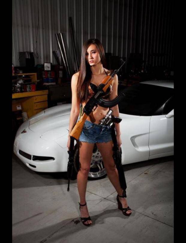 Guns And Girls: A Powerful Combination
