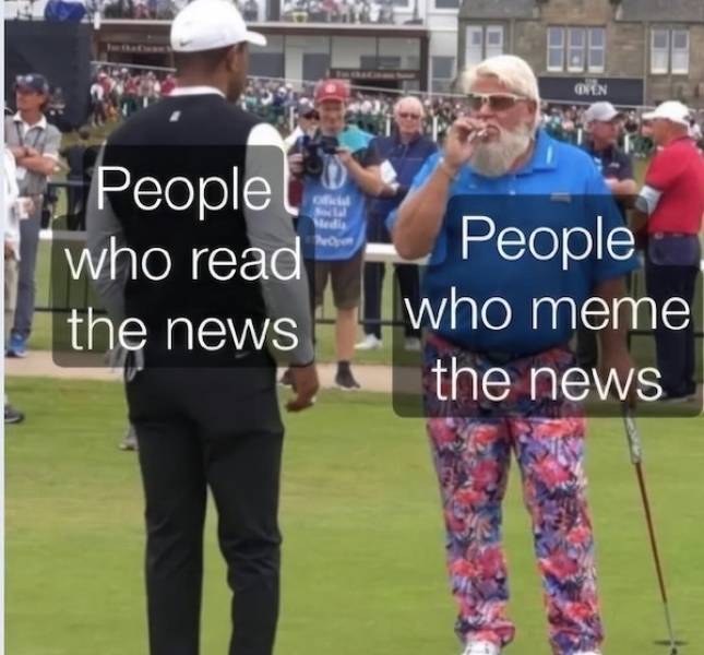 Absolutely No Thoughts, Just Memes