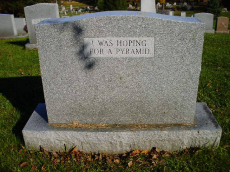 These Tombstones Have One Last Joke to Tell
