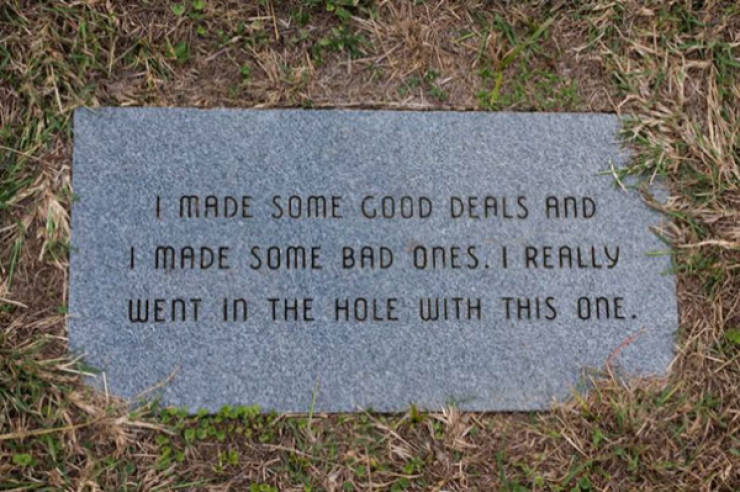 These Tombstones Have One Last Joke to Tell