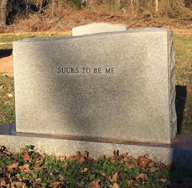 These Tombstones Have One Last Joke to Tell