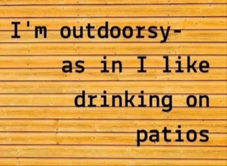 Drinking Never Ends!