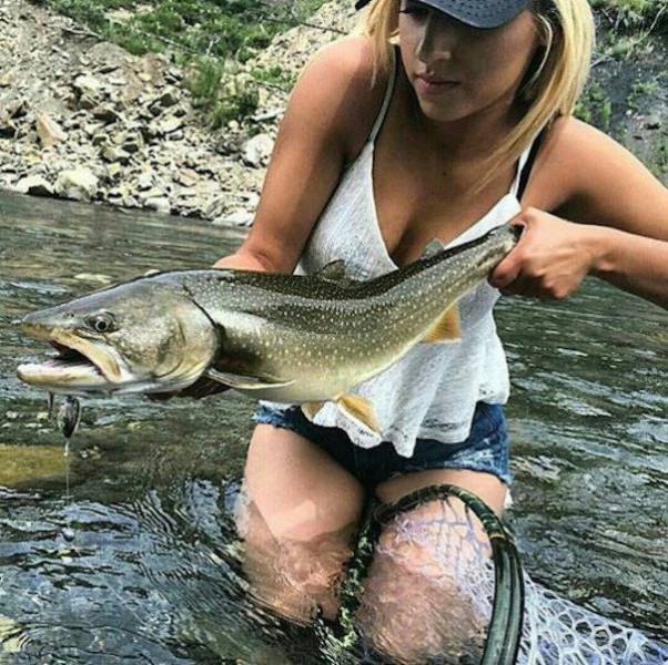 Who Said Only Men Can Go Fishing?