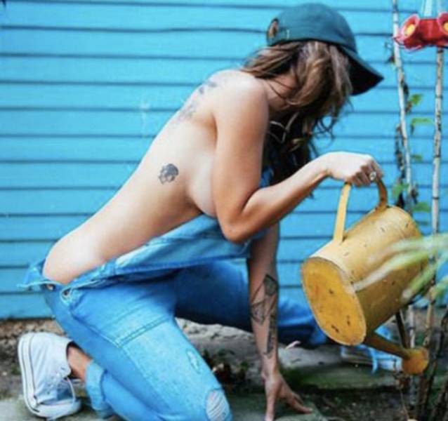 Overalls Are Sexy In Mysterious Ways…