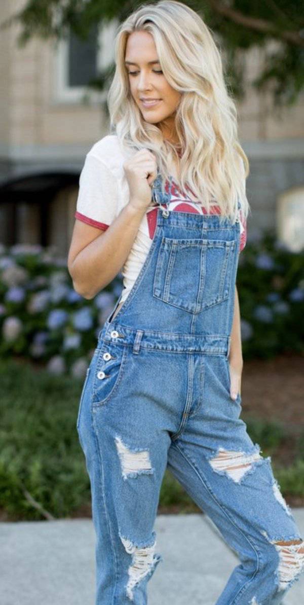 Overalls Are Sexy In Mysterious Ways…