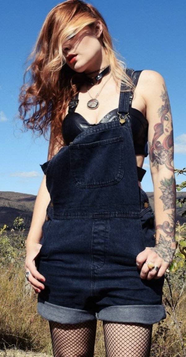 Overalls Are Sexy In Mysterious Ways…
