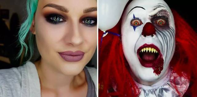 Halloween Makeup Is What Nightmares Are Made Of