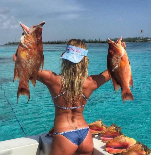 Fishing Is So Hot Nowadays!