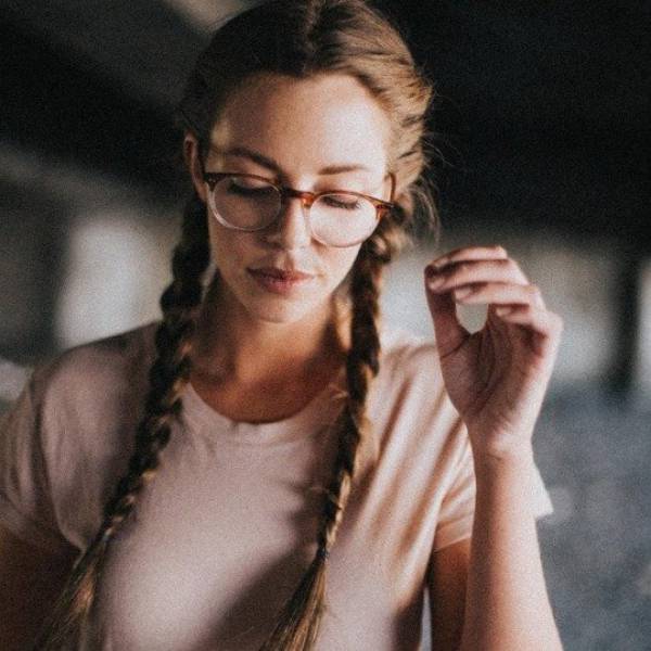 Girls Wearing Glasses Have Some Cute Flair About Them