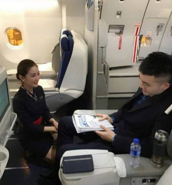 Flying First Class Is A Very Enjoyable Experience