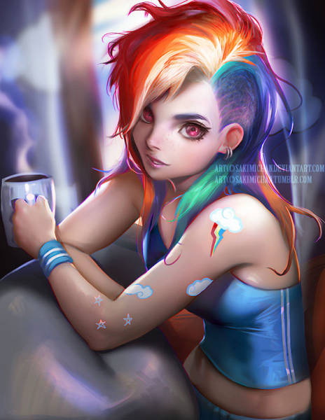 What If All Cartoon Characters Turned Into Humans