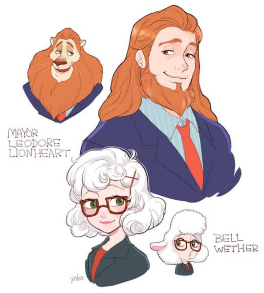 What If All Cartoon Characters Turned Into Humans